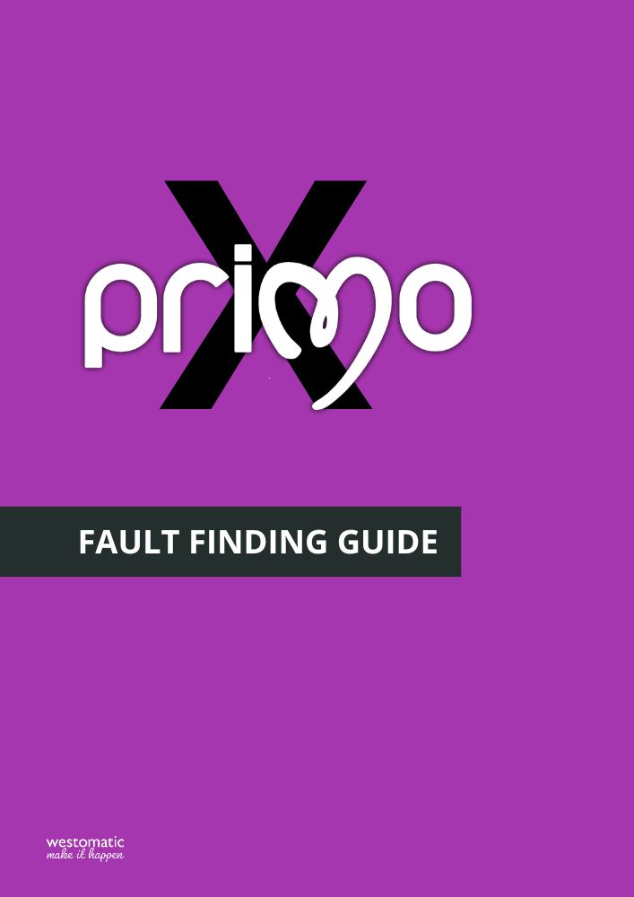 primo x fault finding guide