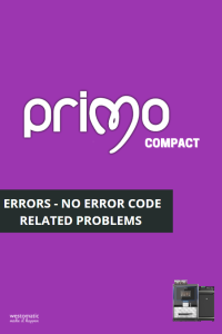 Westomatic Vending Services Ltd - Primo Compact Errors