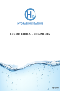 H20 Error codes Eng