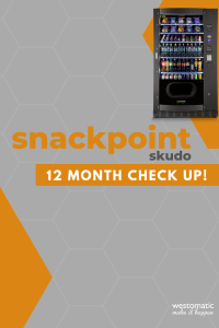 Snackpoint Skudo - 12 month Check up!