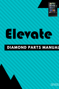 Westomatic Vending Services Elevate Diamond Parts Manual