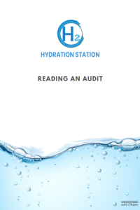 Westomatic Vending Services H20 Water Dispenser - How to read an audit