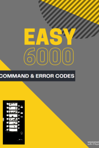 Westomatic Vending Services Ltd Easy 6000 command and error codes