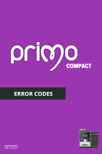 Westomatic Vending Services Ltd Primo Compact Error Codes